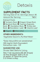 HerbEra Detoxis Tincture - Uno Vita AS