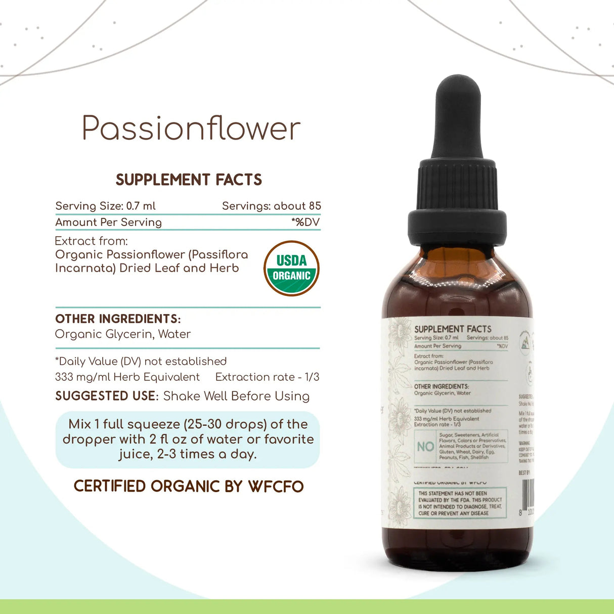 HerbEra Passionflower Tincture - Uno Vita AS