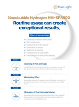 Hue Light Nanobubble Hydrogen SPA Generator - Uno Vita AS