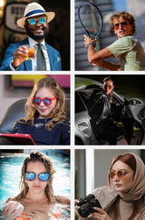 Hyperlight Eyewear® Butterfly, Red – Modell THE - 0701RD - Uno Vita AS