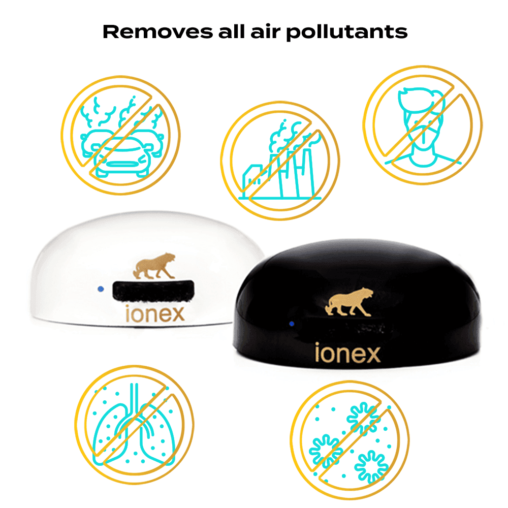 IONEX Negative Ion Generator (Black) - Uno Vita AS