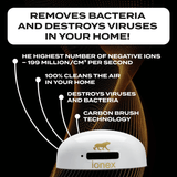 IONEX Negative Ion Generator (Black) - Uno Vita AS