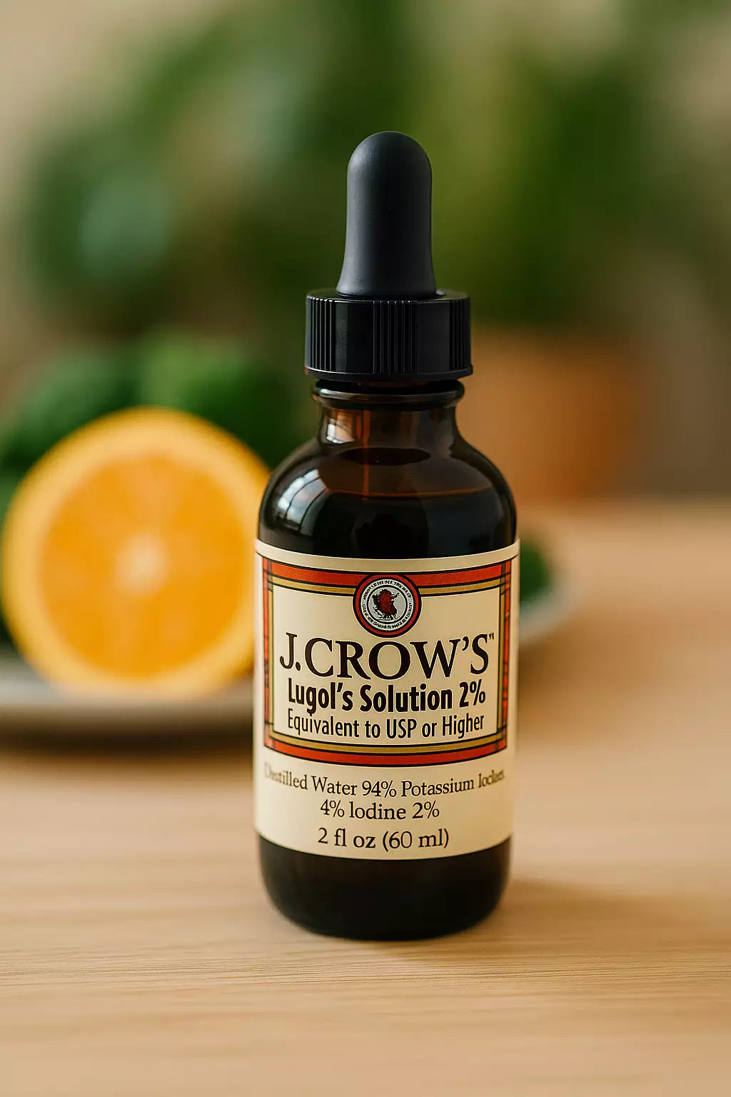 J.CROW'S Lugol's Iodine Water 2%