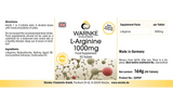 L-Arginine 1000 mg - 90 Tablets - Vegan - Uno Vita AS