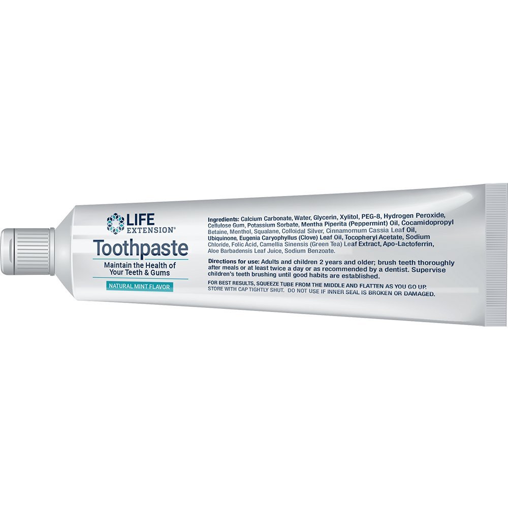 Life Extension Toothpaste (Mint) 113,4g - Uno Vita AS