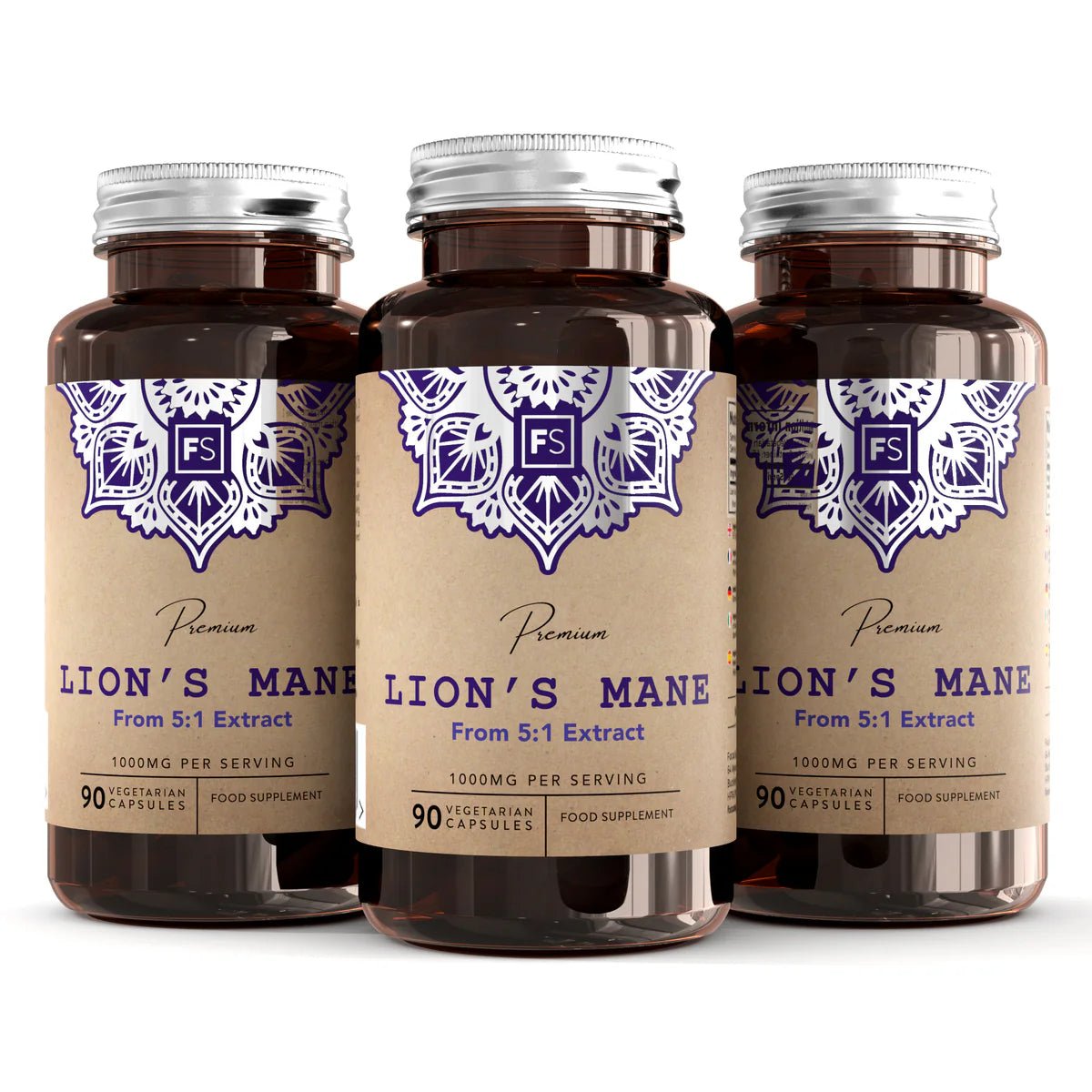 Lion’s Mane 5:1 - Extract 1000mg - Uno Vita AS