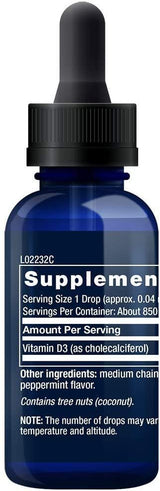 Liquid Vitamin D3 (Mint) - Uno Vita AS