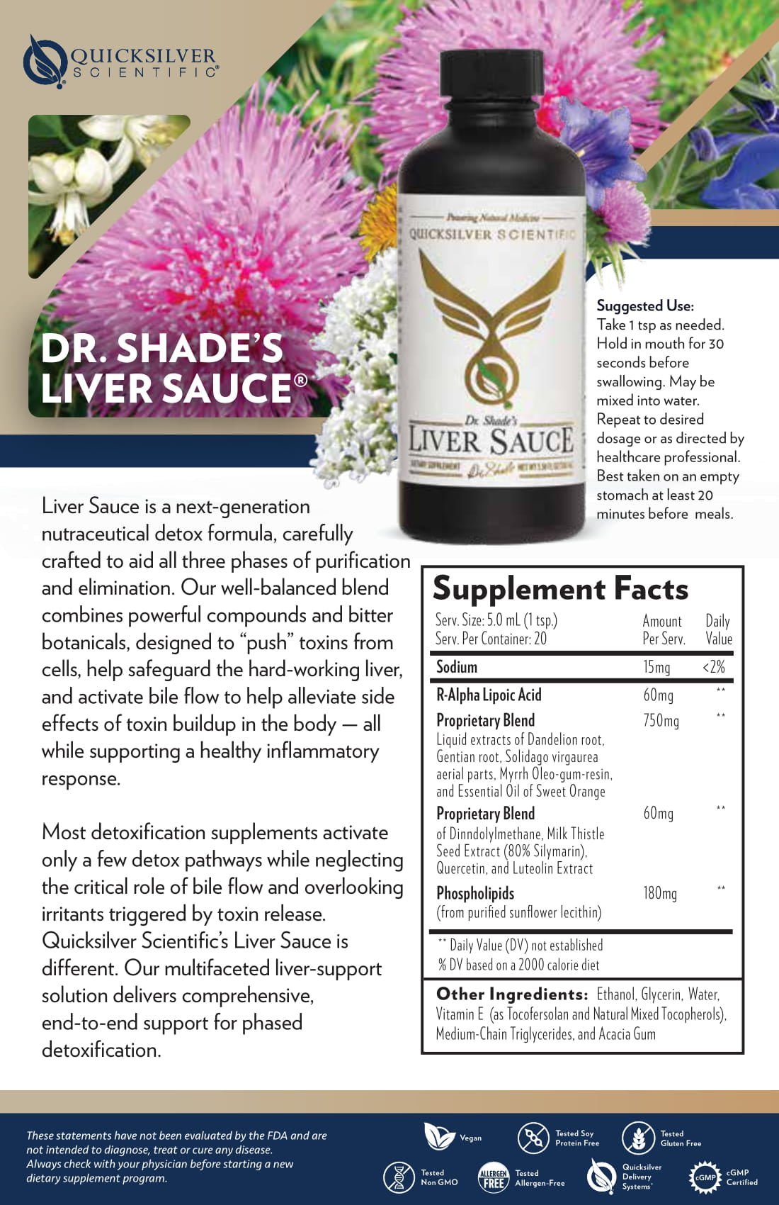 Liver Sauce (100 ml - super detox) - Uno Vita AS