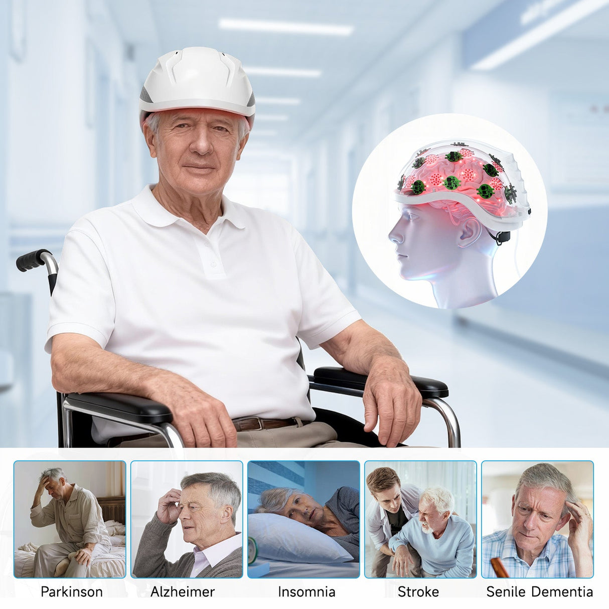LuciPhi™ PBM Helmet - Advanced photobiomodulation for precise neurotechnology - Uno Vita AS