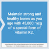 Mega Vitamin K2 High Potency for Strong Bones - Uno Vita AS