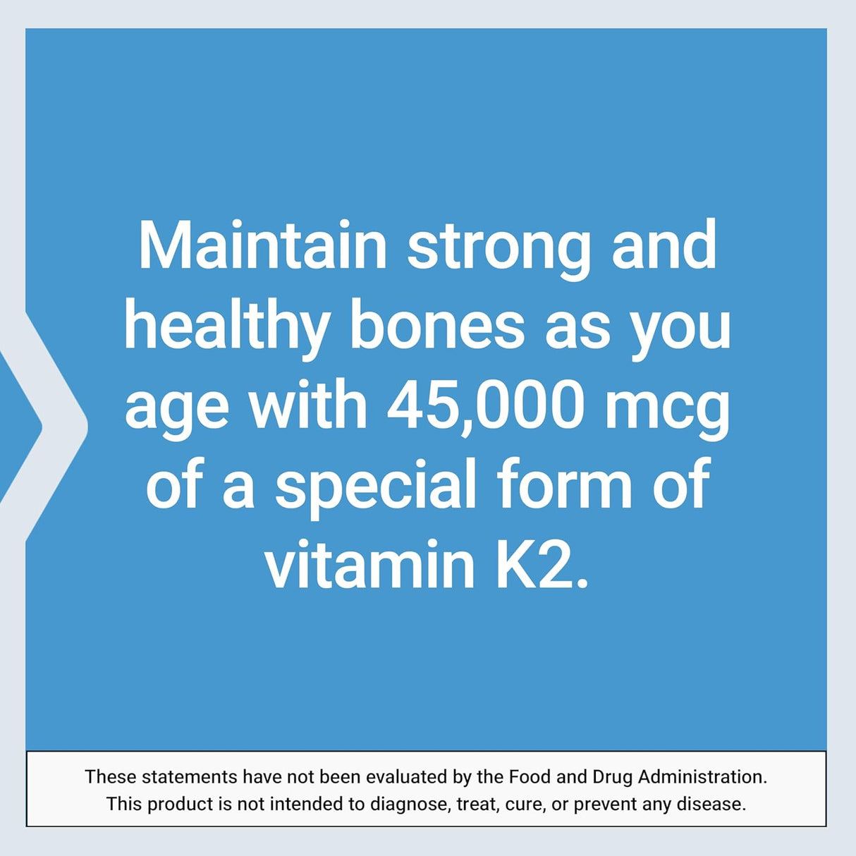 Mega Vitamin K2 High Potency for Strong Bones - Uno Vita AS