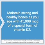 Mega Vitamin K2 High Potency for Strong Bones - Uno Vita AS