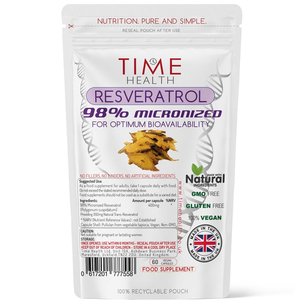 Micronized Resveratrol – Optimum Bioavailability (Date: 03.2025) - Uno Vita AS