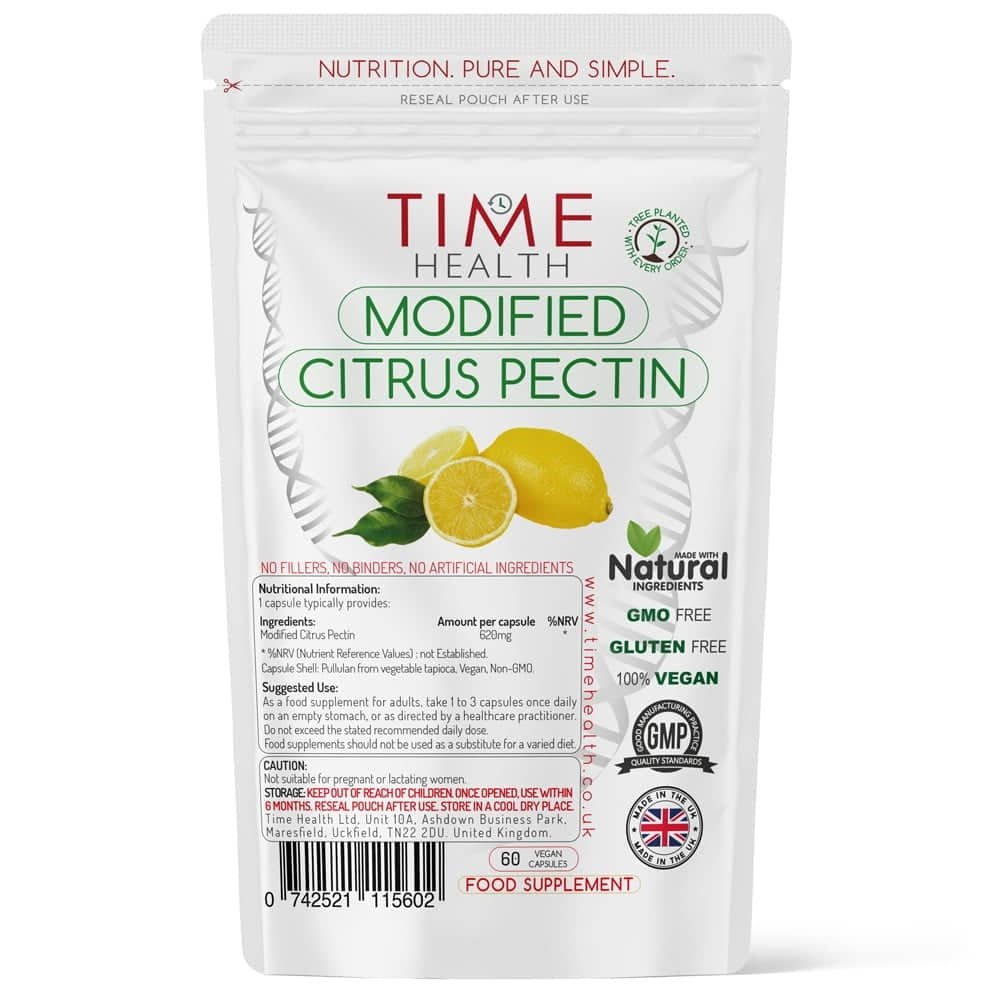 Modified Citrus Pectin (MCP) Capsules (60) - Uno Vita AS