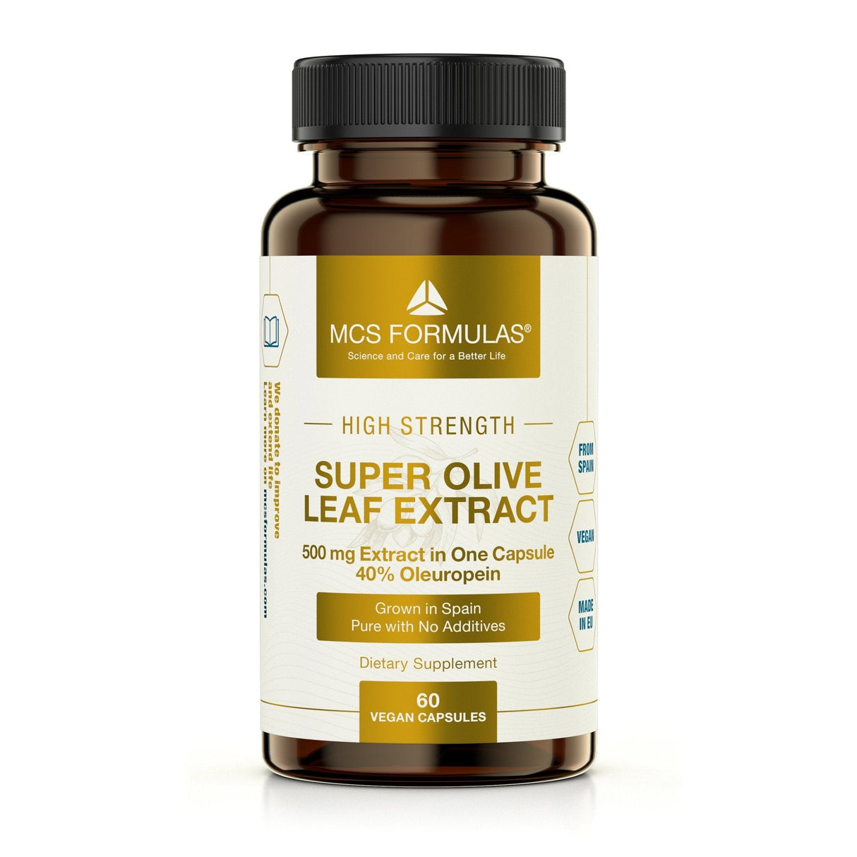 Olive Leaf Extract (500mg Capsule) - Uno Vita AS