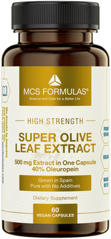 Olive Leaf Extract (500mg Capsule) - Uno Vita AS