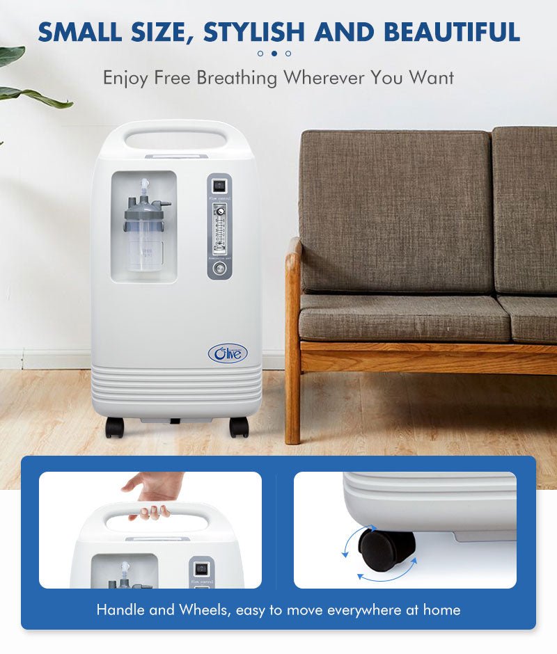 Olive Oxygen concentrator (5 liter) - Uno Vita AS