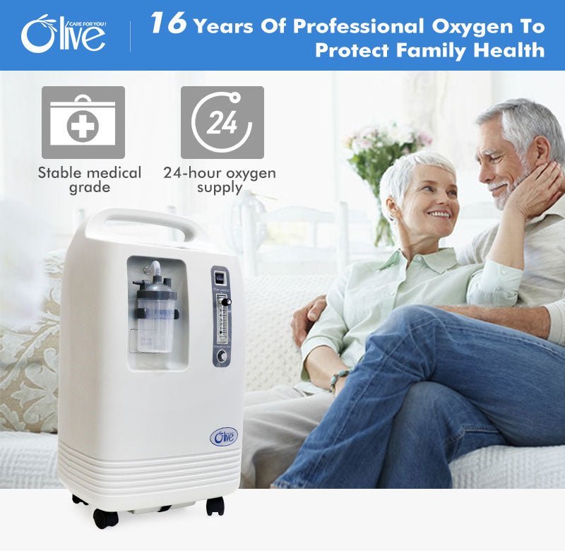 Olive Oxygen concentrator (5 liter) - Uno Vita AS