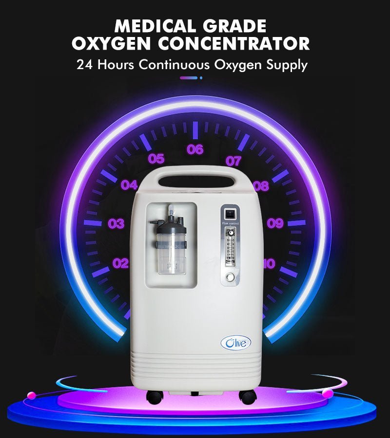 Olive Oxygen concentrator (5 liter) - Uno Vita AS