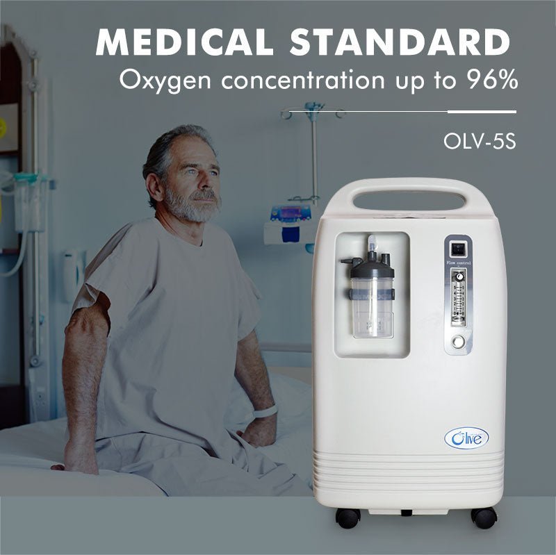 Olive Oxygen concentrator (5 liter) - Uno Vita AS