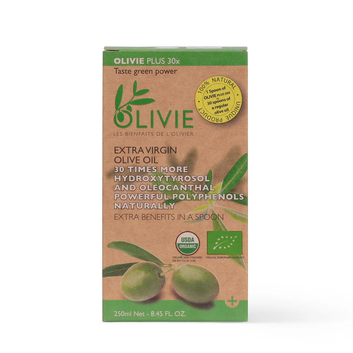 OLIVIE Plus 30x: The Superior Organic Extra Virgin Olive Oil - Uno Vita AS