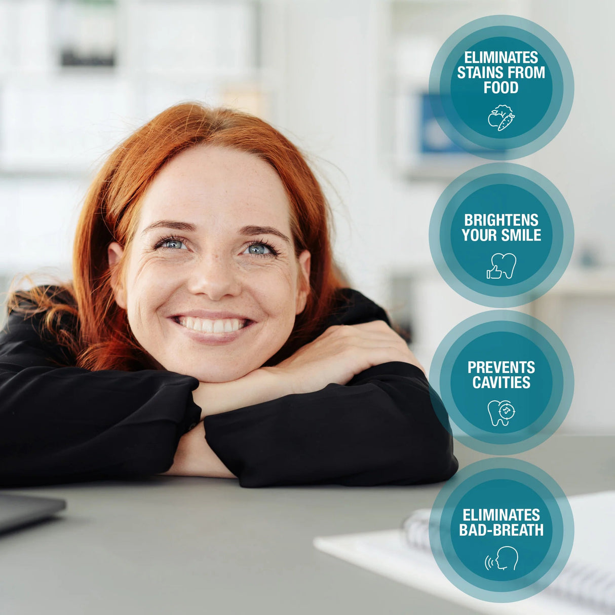 OLIVIE SMILE - Natural teeth whitening from desert olive trees - Uno Vita AS