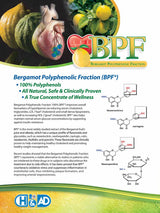 Organic Citrus Bergamot - 38% Polyphenols - BPF - Cholesterol - Uno Vita AS