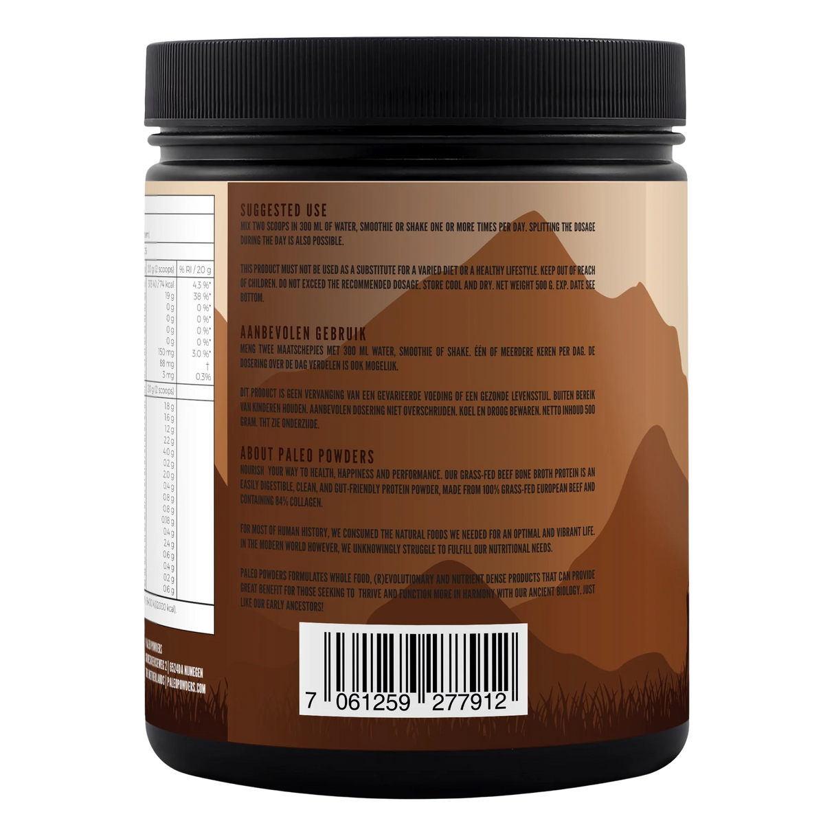 Paleo Collagen Hydrolysate – Grass-Fed (500 grams)