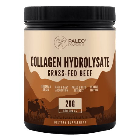 Paleo Collagen Hydrolysate – Grass - Fed (500 grams) - Uno Vita AS