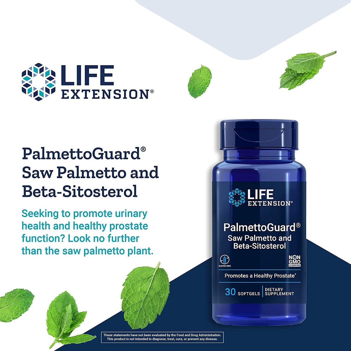 PalmettoGuard Saw Palmetto, Nettle Root and Beta-Sitosterol - Uno Vita AS