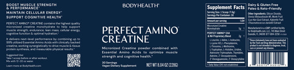 Perfect Amino Creatine - Powerful Creatine Monohydrate Blend - Uno Vita AS