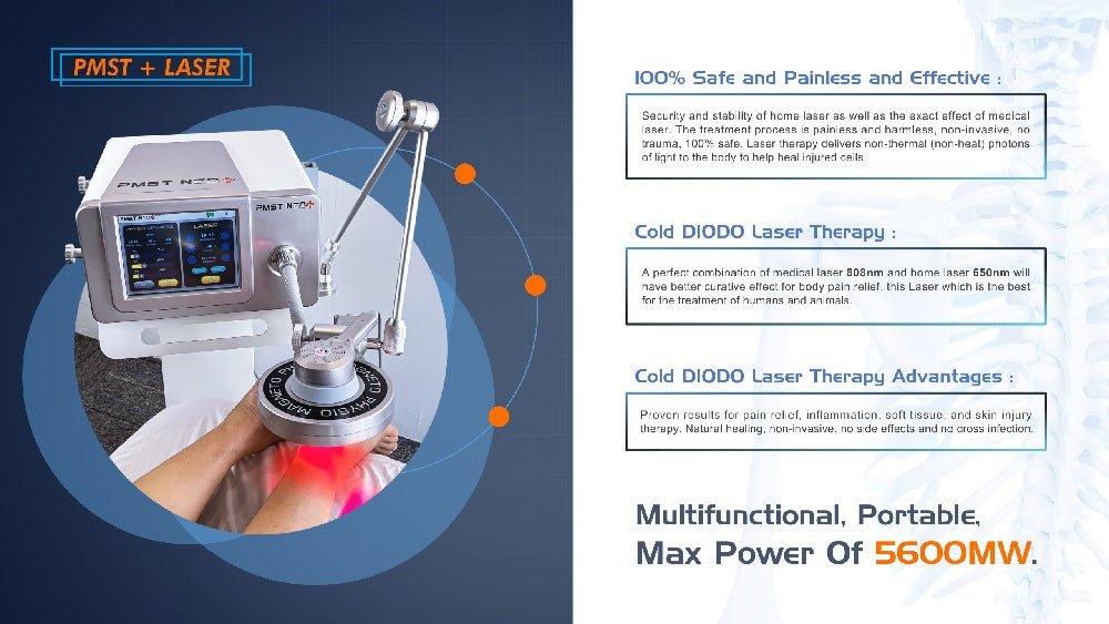 PMST NEO+ (high intensity PEMF and laser therapy) - Uno Vita AS
