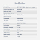 PowerCure Pro Laser – Handheld 808 nm and 650 nm Low - Level Laser for Photobiomodulation - Uno Vita AS