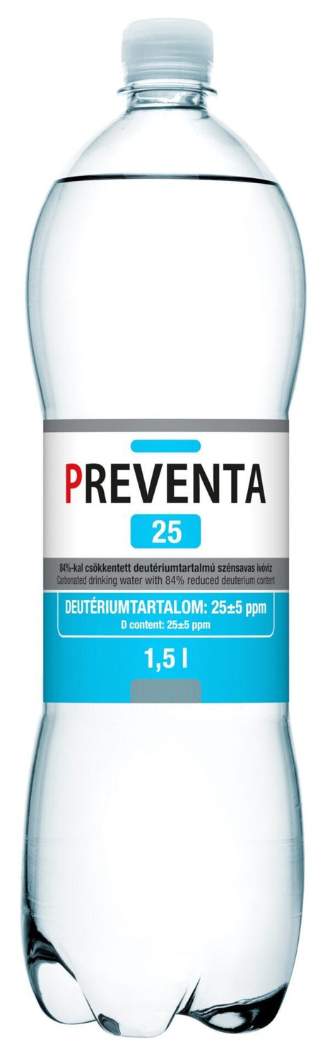 Preventa 25 deuterium - depleted drinking water (18 liters) - Uno Vita AS