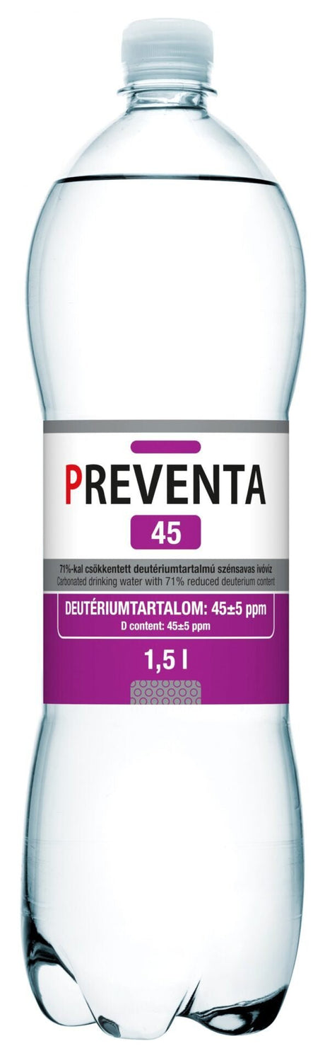 Preventa 45 deuterium - depleted drinking water (18 liters) - Uno Vita AS