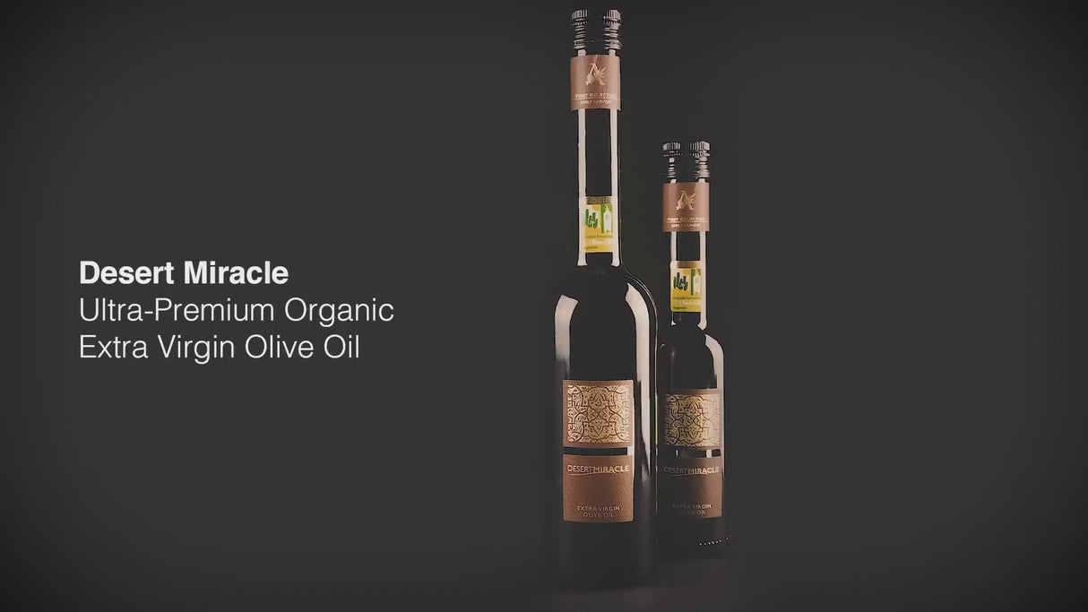Desert Miracle - Atlas Olive Oil - Moroccan Ultra Premium, Cold First Pressed, Extra Virgin