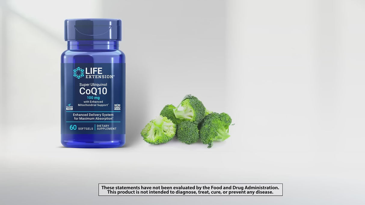 Super Ubiquinol CoQ10 with Enhanced Mitochondrial Support (200 mg)