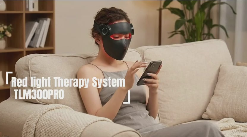 Uno Vita Pro Light Mask 1064 – medical grade wireless LED + laser therapy mask
