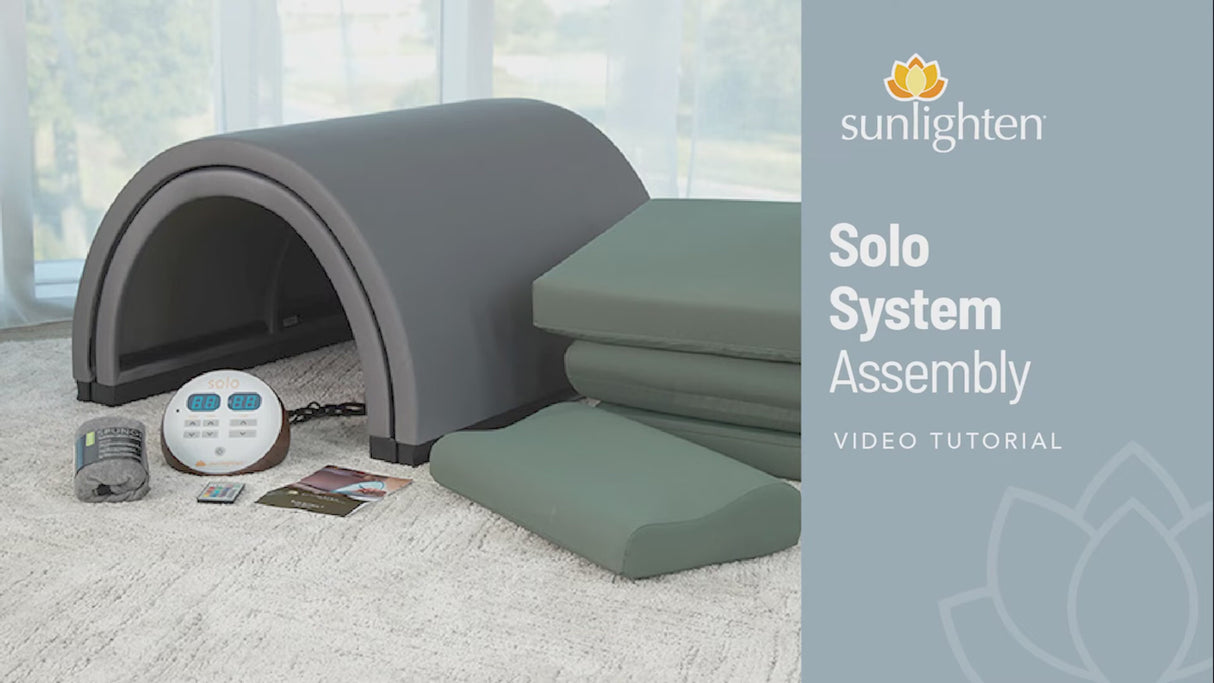 Sunlighten Solo System Chromo Portable Sauna