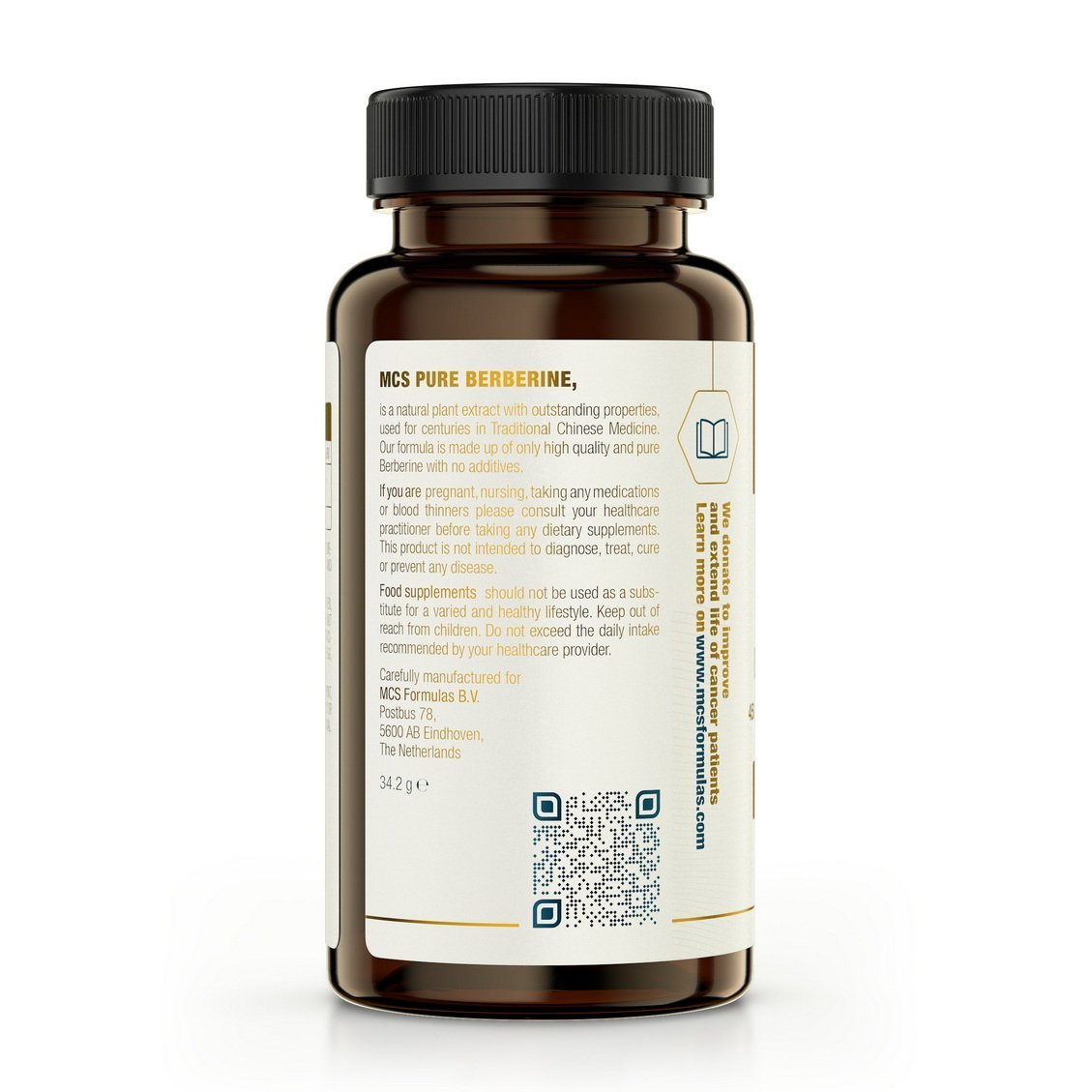 Pure Berberine (450mg) - Uno Vita AS