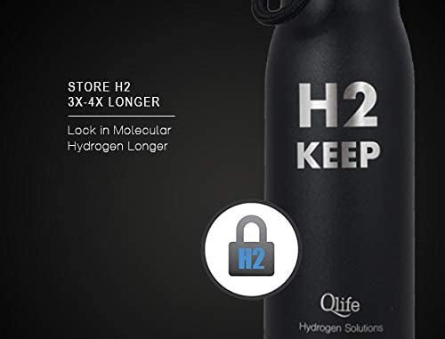 Qlife H2 KEEP Stainless Steel Water Bottle - Uno Vita AS