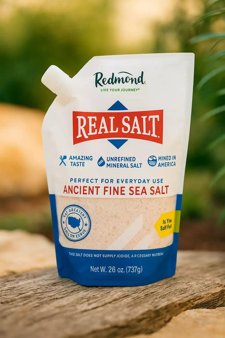 Real Salt Ancient Sea Salt (737 gram) - Uno Vita AS