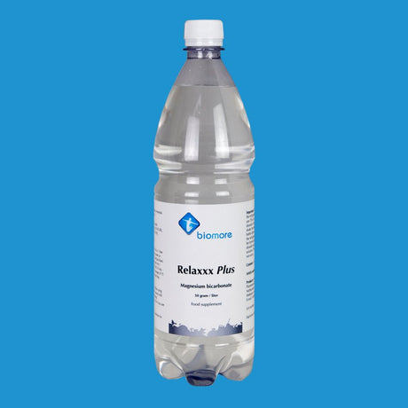 Relaxxx Plus – Magnesiumbikarbonat (1 liter, 50 g, konsentrat) - Uno Vita AS