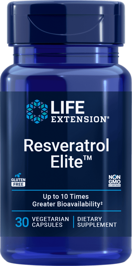Life Extension Resveratrol Elite, 30 vegetariske kapsler