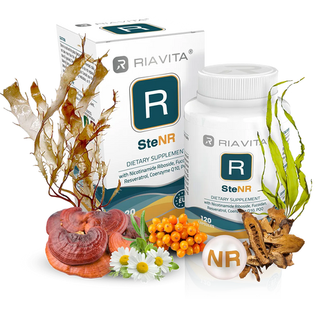 Riavita SteNR (Anti - aging with NR and Herbs) - Uno Vita AS
