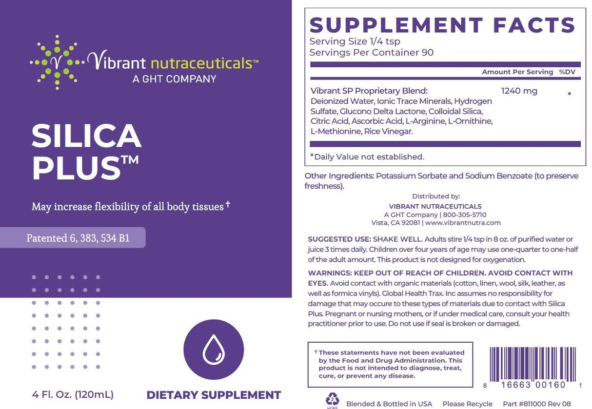 Silica Plus (120 ml) - Uno Vita AS