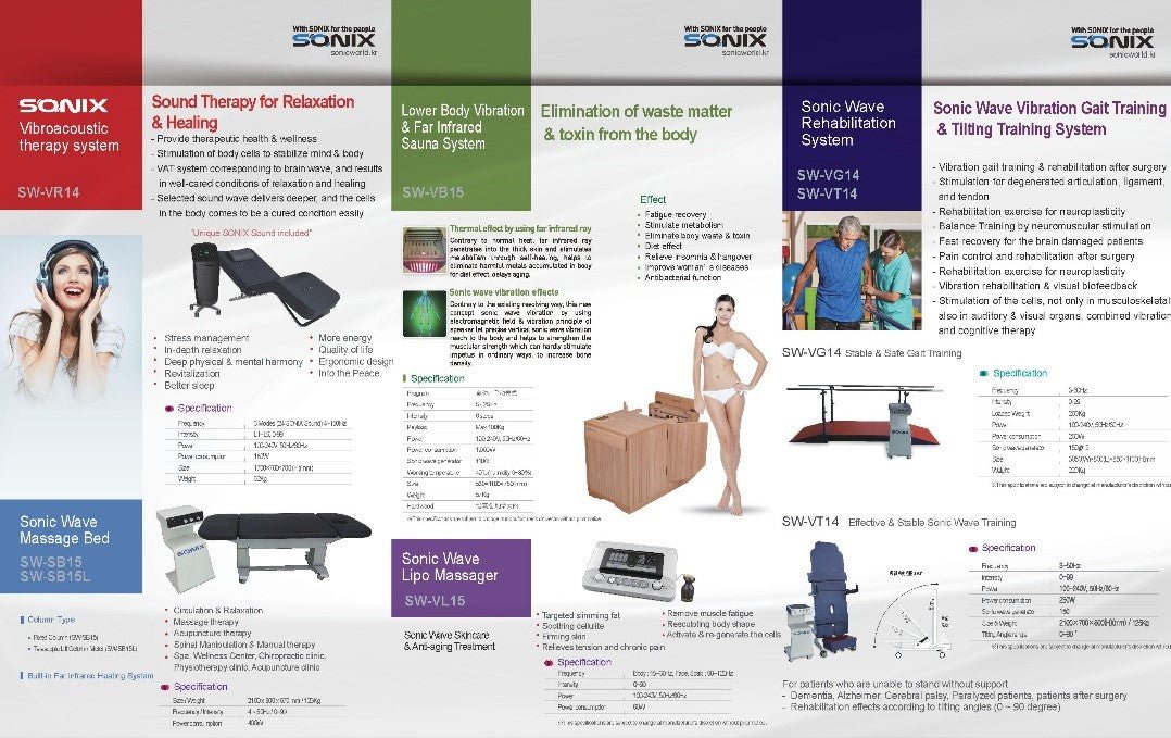 Sonic Wave Vibro - Acoustic Exercise & Training System - Uno Vita AS