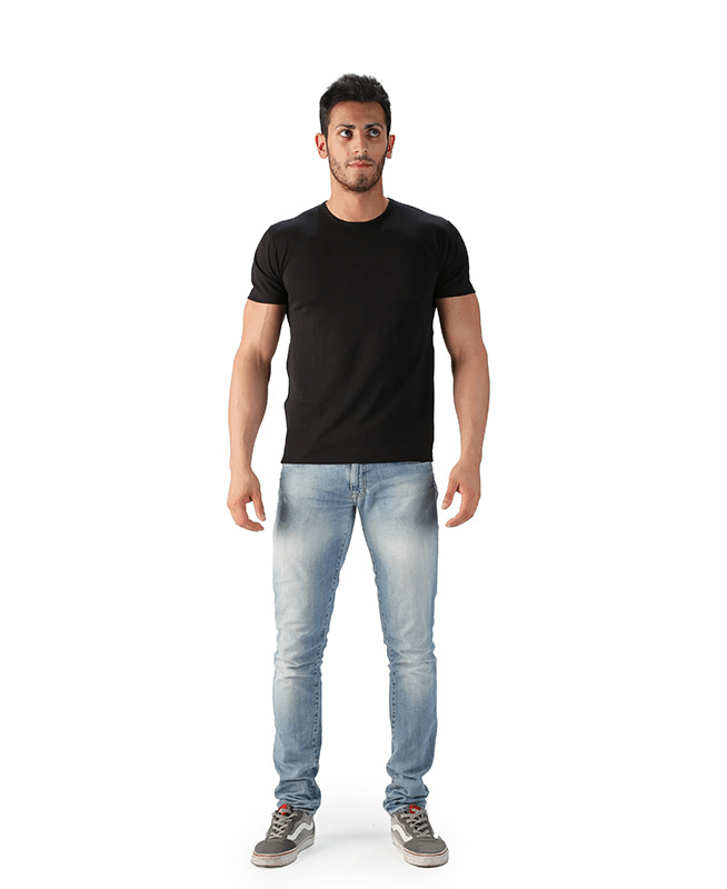 SPIKE - CELL T - SHIRT MEN - Black - S (ingen bytterett) - Uno Vita AS