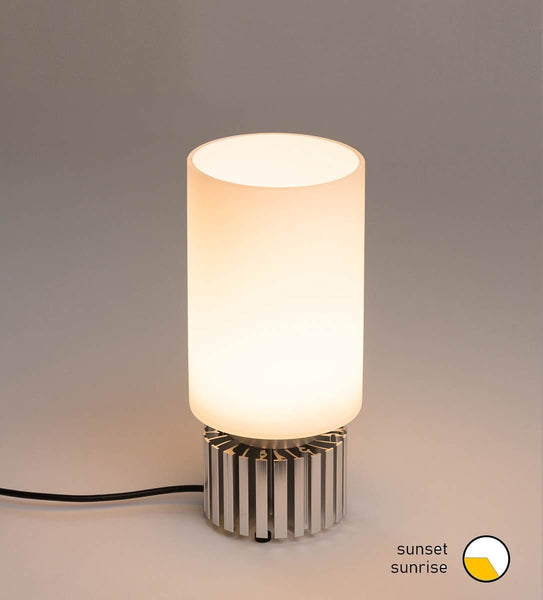 Sunshine in a Bottle (Silver - Colored Metal Base) - Uno Vita AS