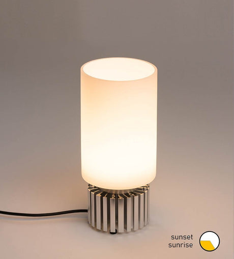 Sunshine in a Bottle (Silver - Colored Metal Base) - Uno Vita AS